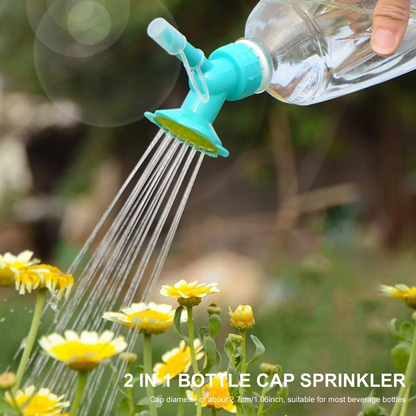 Bottle Cap Water Sprinkler 2in1 Multicolour | Spray + Stream Flow