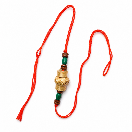 Plantable Seed Rakhi | Eco-Friendly Bamboo Rakhi with Seeds | Handmade by Tribal Women | Grow a Plant After Raksha Bandhan
