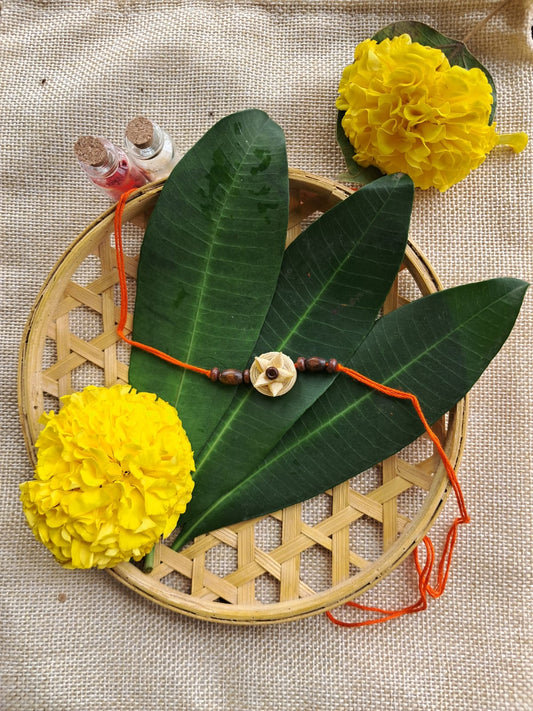 Plantable Seed Rakhi | Eco-Friendly Bamboo Rakhi with Seeds | Handmade by Tribal Women | Grow a Plant After Raksha Bandhan
