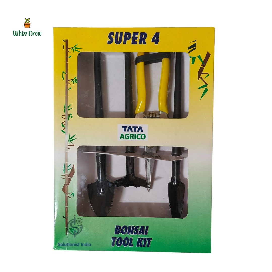 TATA Bonsai Tools Kit - Set of 4 Bonsai Tools - GTS104