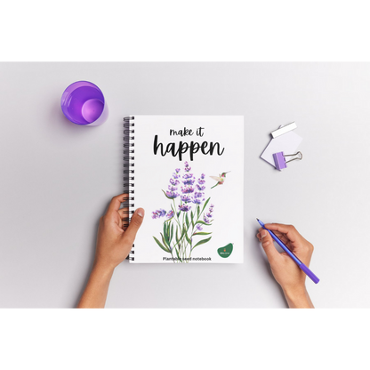 Plantable Seed Diary – Eco-Friendly & Sustainable Notebook
