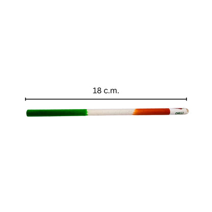 Plantable Tri-Colour Seed Pencil | Eco-Friendly Recycled Paper Pencil with Seeds
